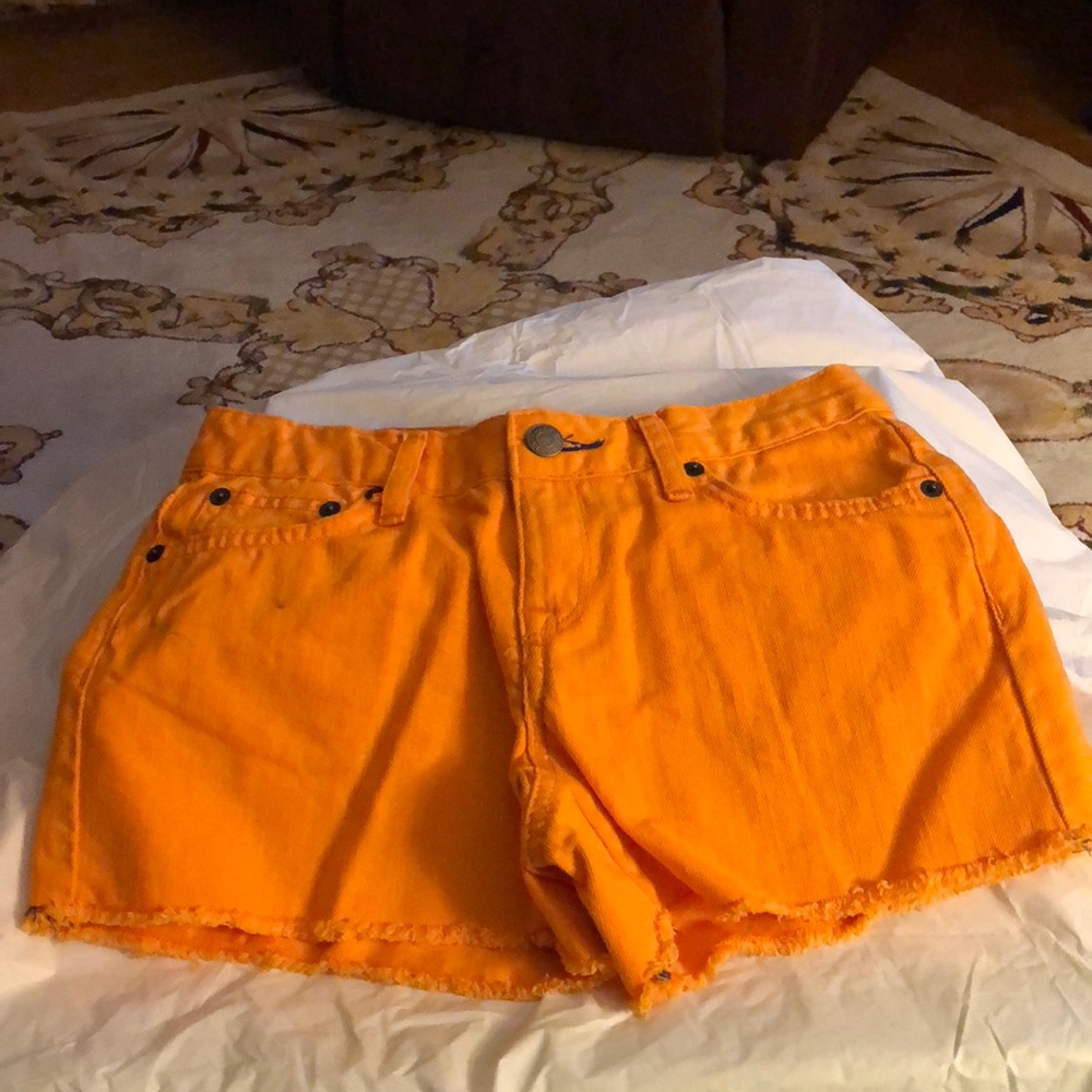 Ralph Lauren Orange Girls Shorts